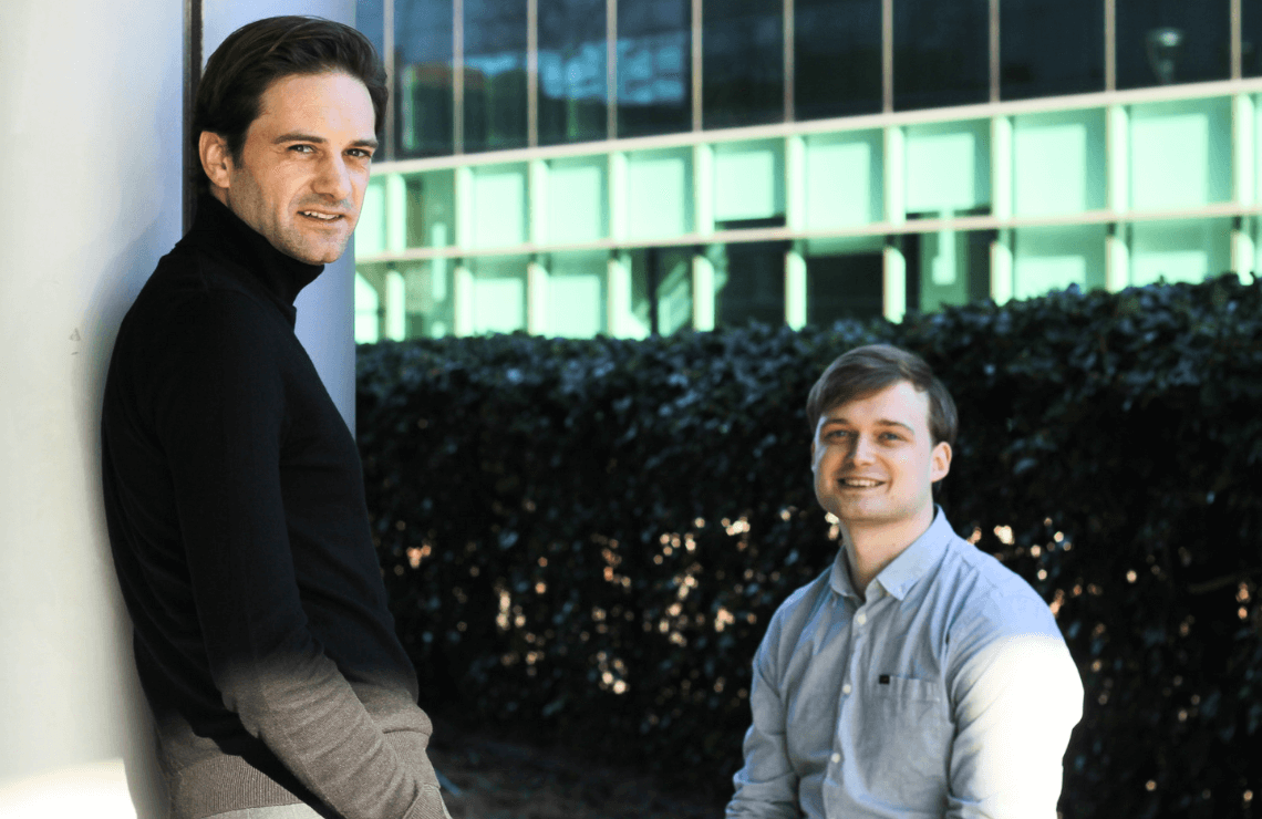 Finance professionals Erwin Muyshondt and Jop Van Son