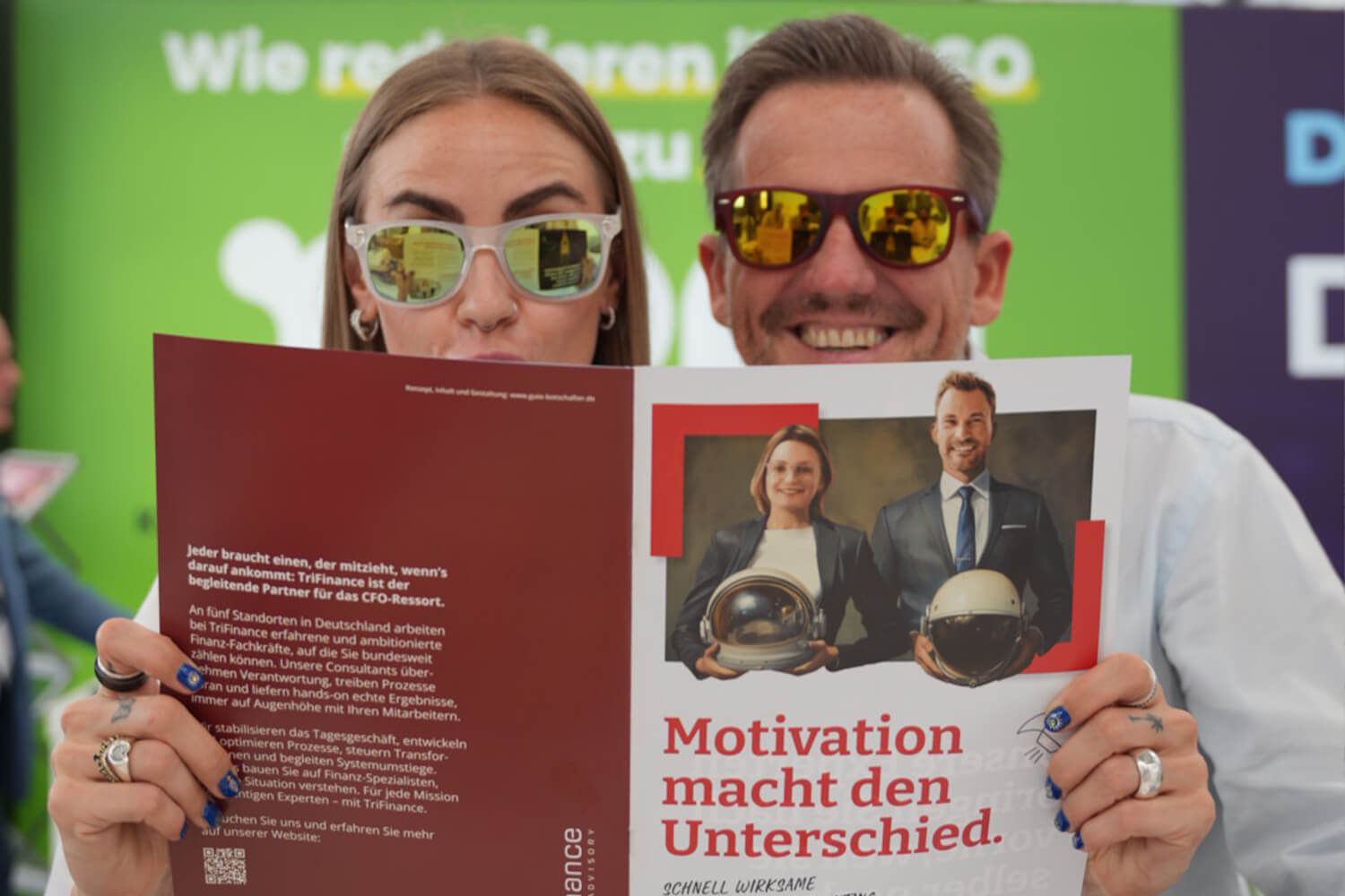 Clara und Arnd auf dem Accounting Summit 2025