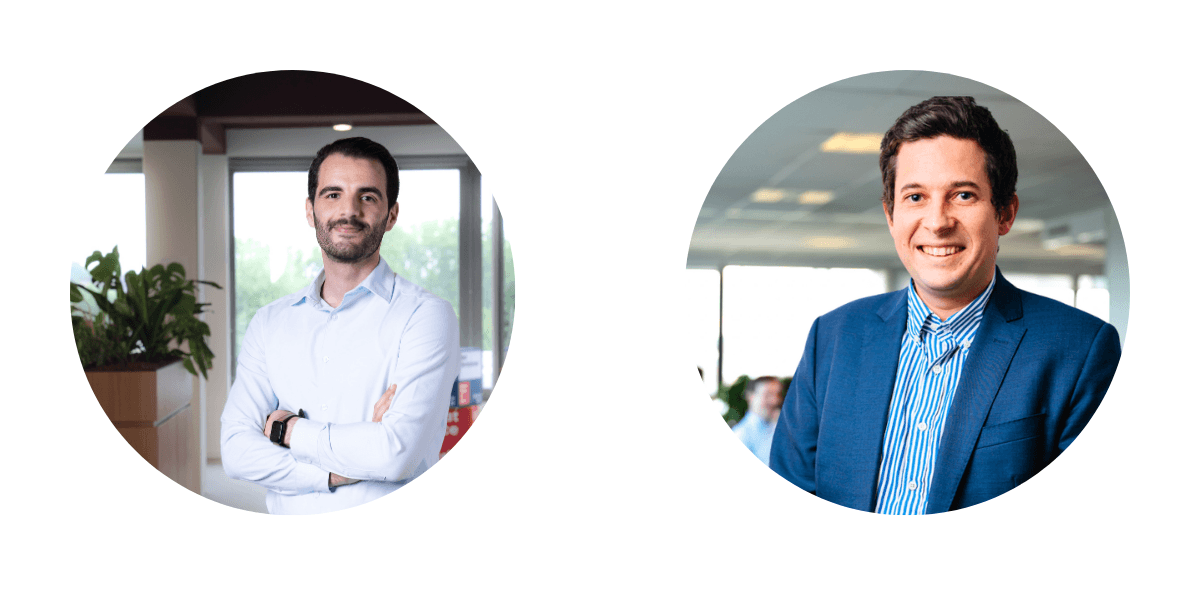 Mounir Aissat en Arthur Lombard