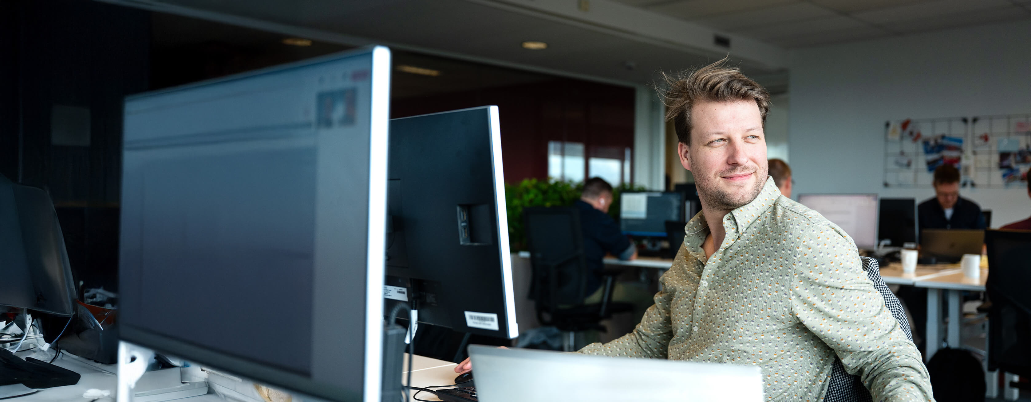 TriFinance homepage landing picture